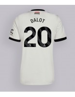 Manchester United Diogo Dalot #20 Alternativní Dres 2024-25 Krátký Rukáv